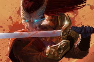 亚索腥红之月视频,剑舞狂潮,月影降临